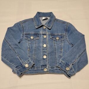 Looney Tunes Denim Blue Kids Jean Jacket Size 4-5